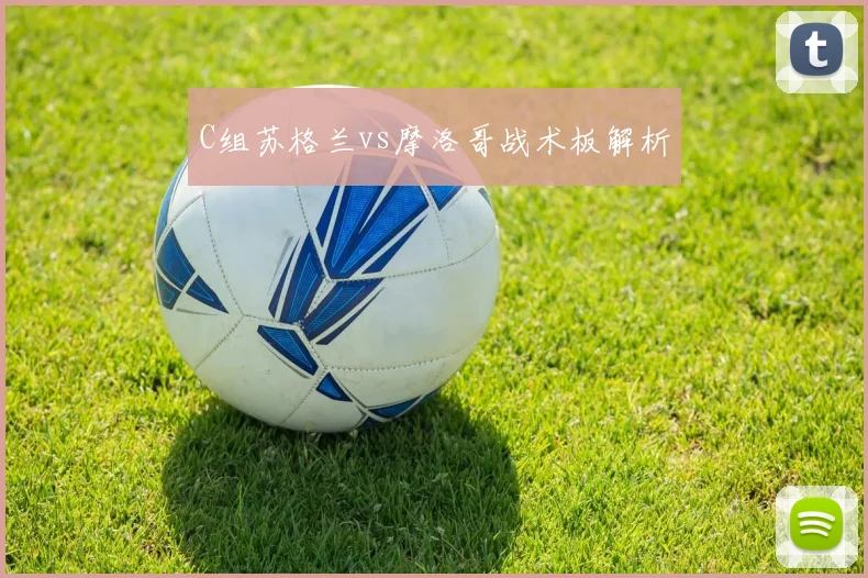 C组苏格兰vs摩洛哥战术板解析